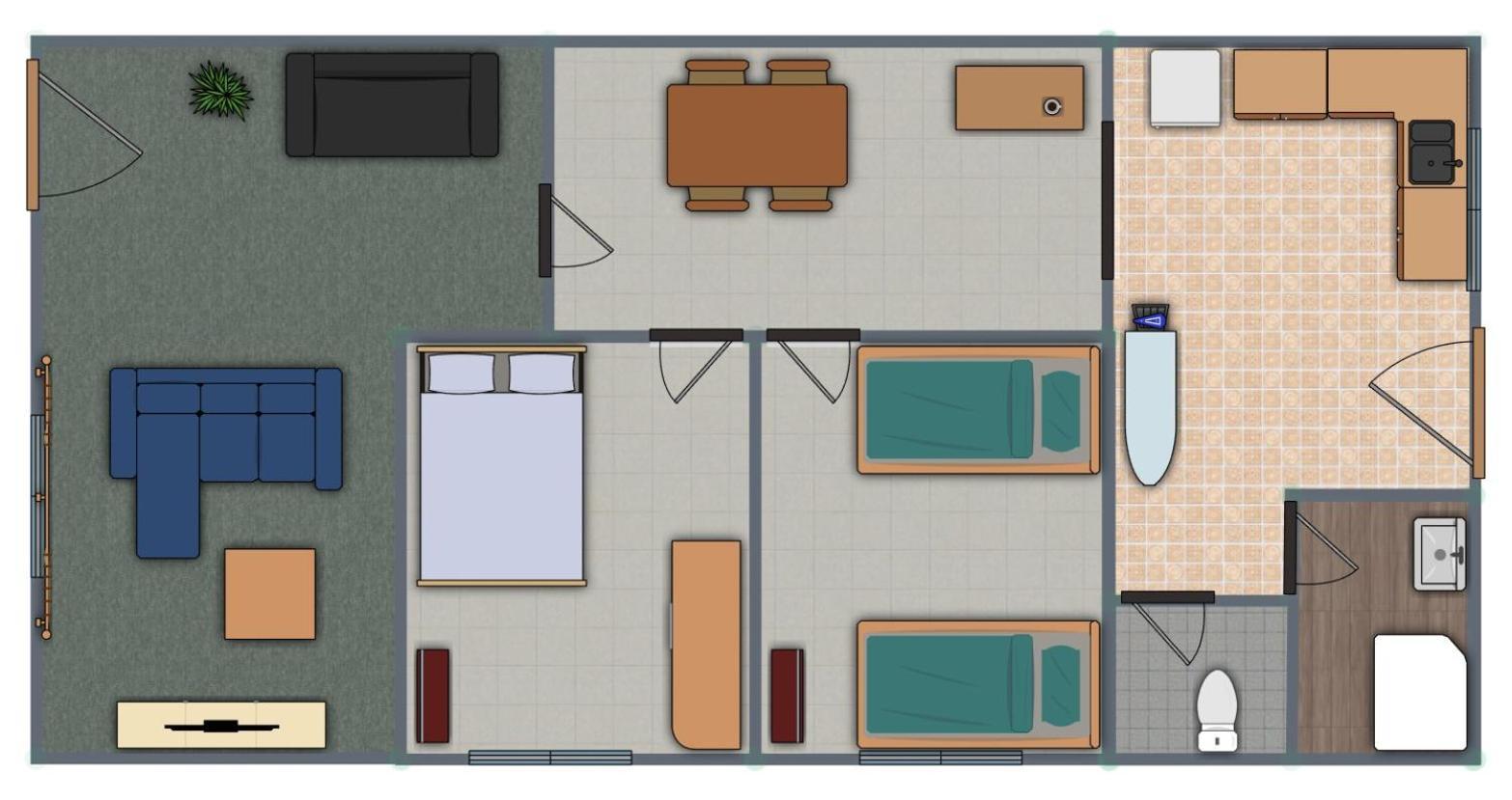 Bunut Centre Stay 斯里巴加湾市 外观 照片